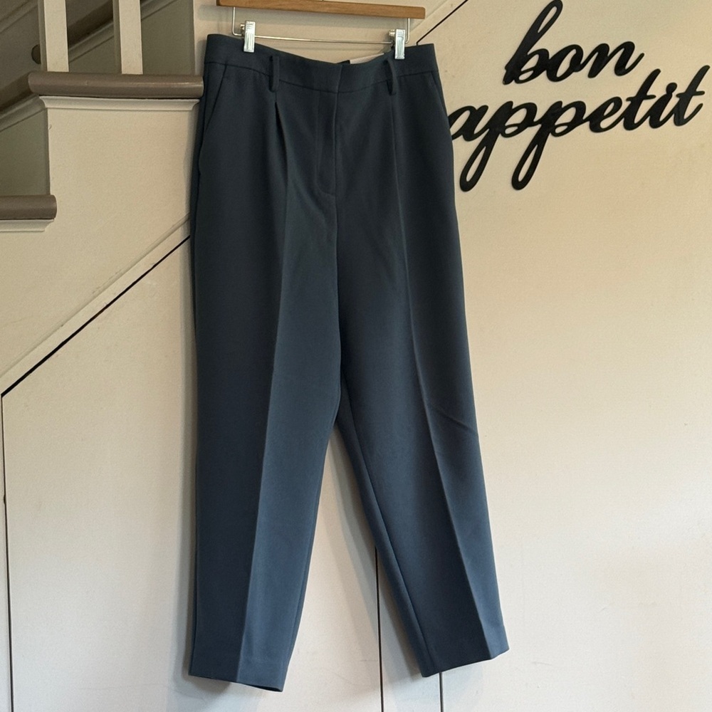 NWT Teal Taper Ankle Pants THE TAPER Ann Taylor US 10